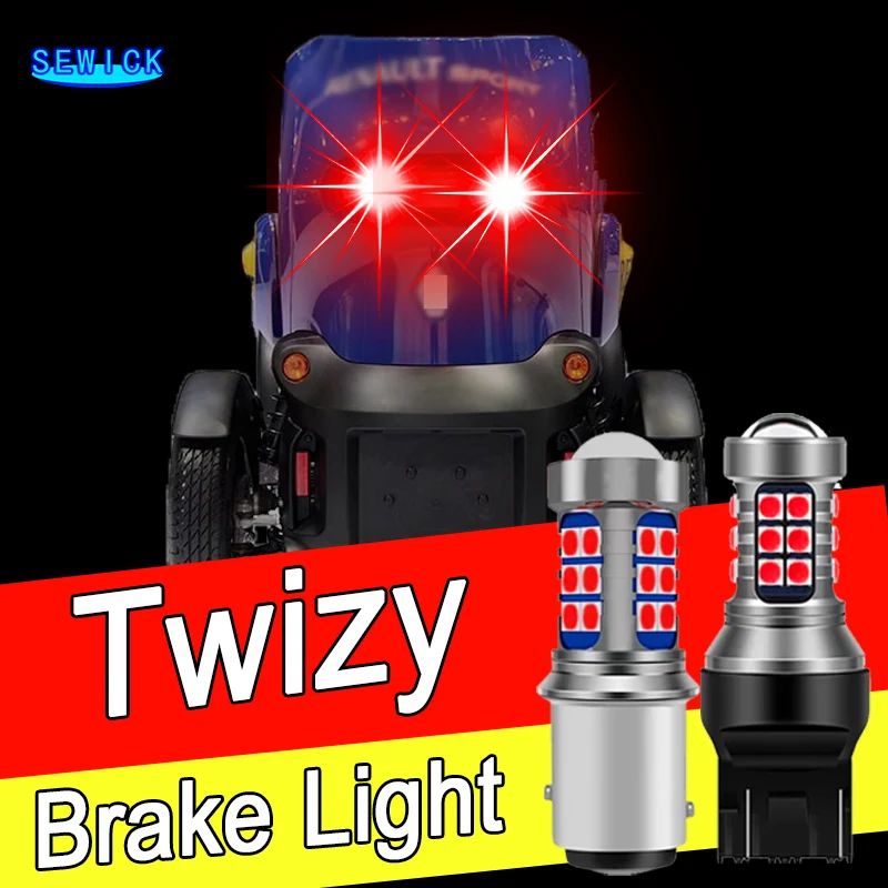 

2pcs LED Brake Light Bulb Accessories For Renault Twizy 2012 2013 2014 2015