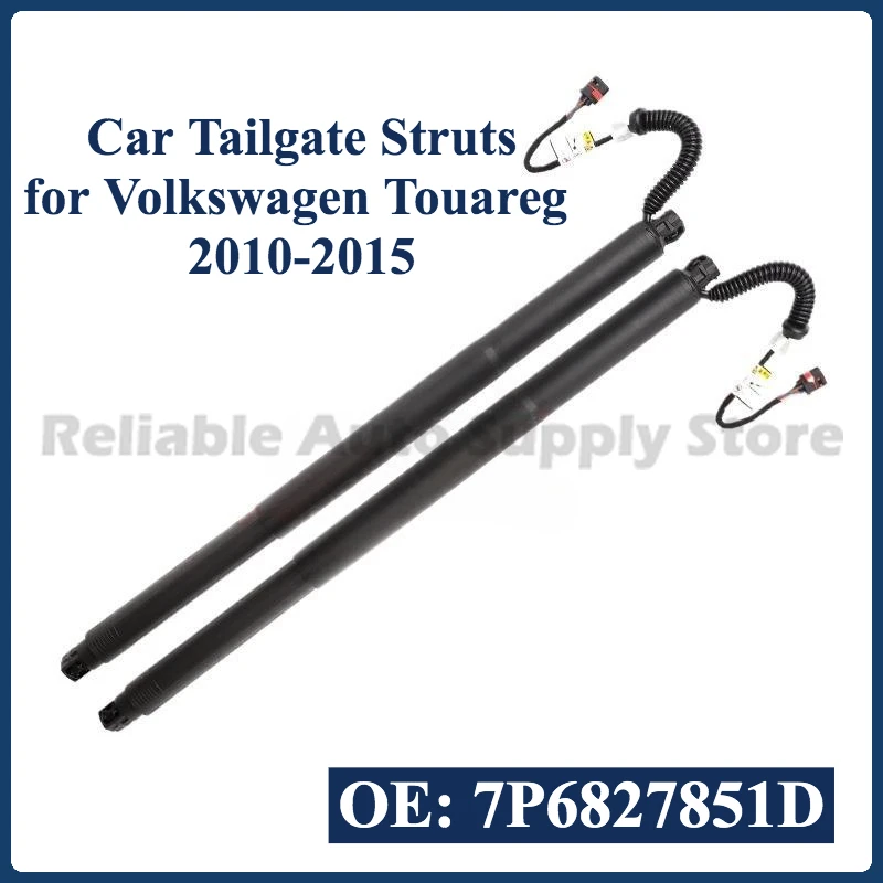 

1 Pair Car Tailgate Struts 7P6827851D Trunk Electric Lifting Support Rod Universal Application for Volkswagen Touareg 2010-2015