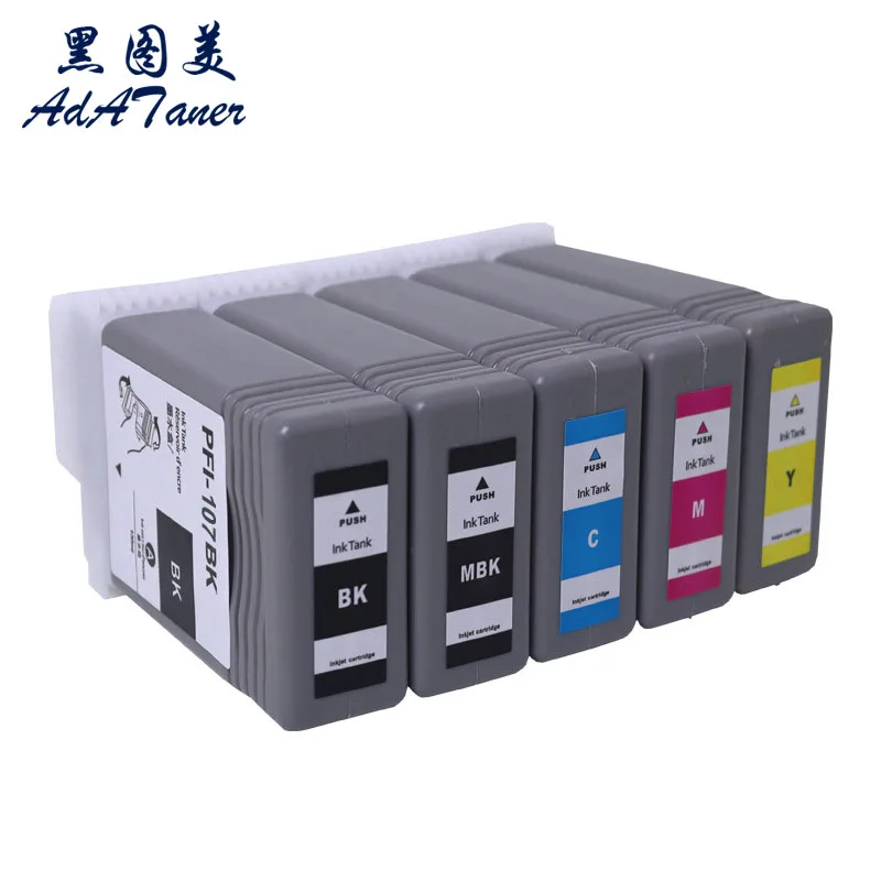 PFI-107 PFI107 PFI 107 Premium Compatible InkJet Ink Cartridge For Canon IPF670 IPF685 IPF780 IPF770 IPF785 IPF 670 685 Printer