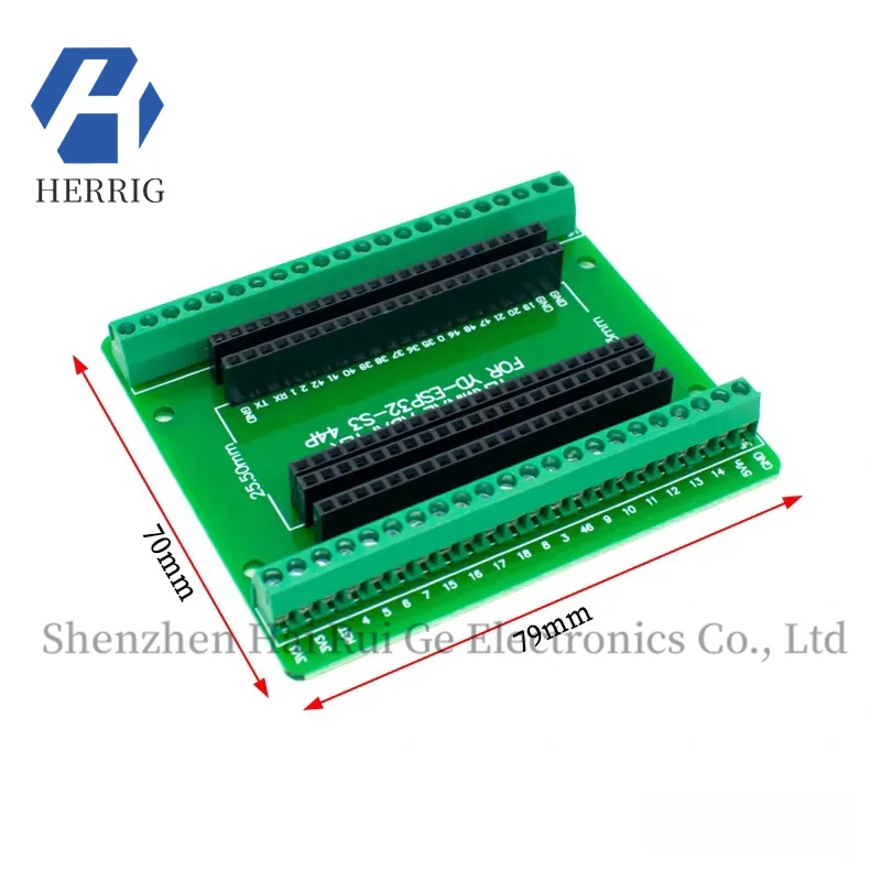

ESP32-S3 GPIO IoT Development Board Expansion Board 44Pin for N8R2/N16R8