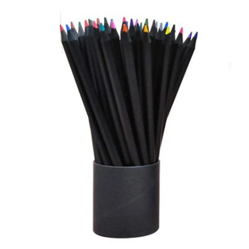 36Pcs Coloured Pencil Drawing Pencils, Oil-Based Water-Soluble Pencil Set, No Wax, For Kids & Adults Sketching, Doodling