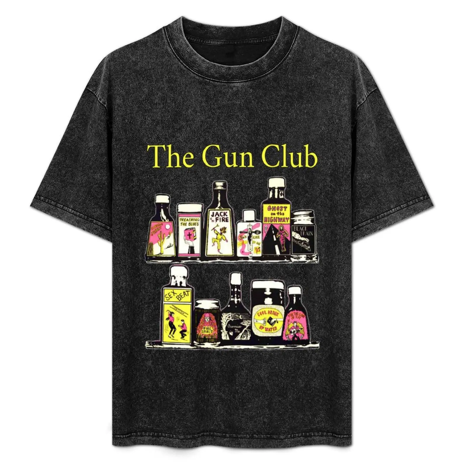 

Gun Club T-Shirt man t shirts graphic t with prints for man slim fit cotton high quality T-Shirt