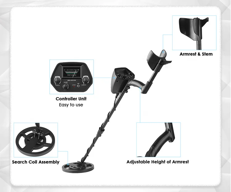 GTX5030 Metal Detector Rilevatore d'oro sotterraneo Nuovo design