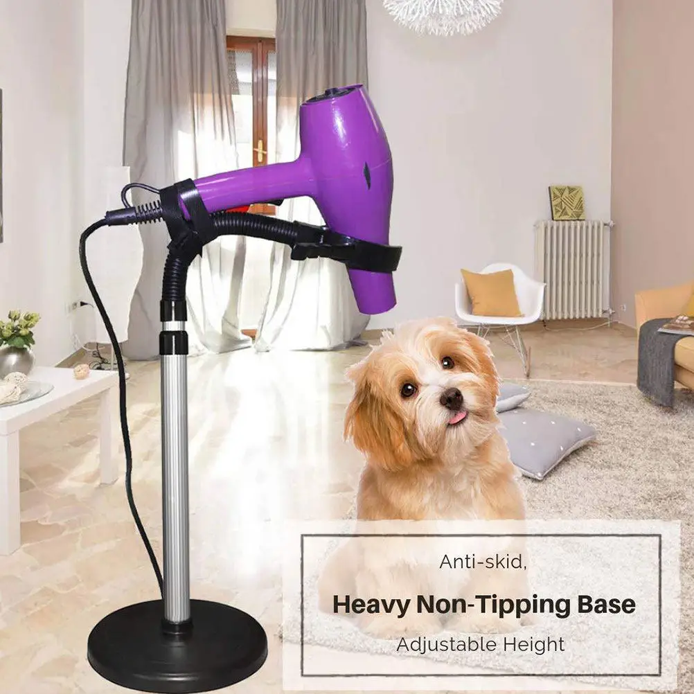 

Hair Dryer Holder Stand 360 Degree Rotation Heavy Duty Suction Cup Mount for Any Smooth Surface Hands Free Styling Curling