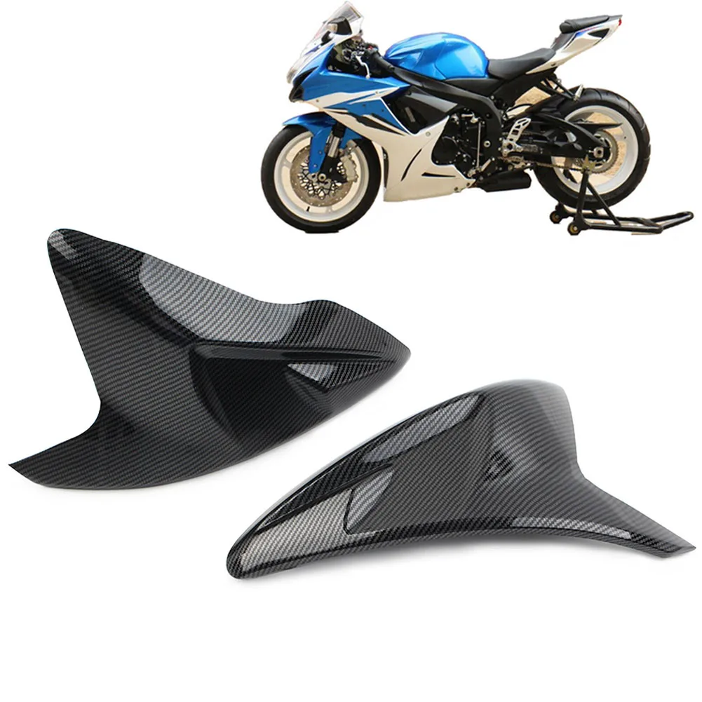 1Pair Carbon Fiber Pattern Motorcycle Gas Tank Side Cover Fairing Plastic For SUZUKI GSXR 600 750 GSXR600 GSXR750 2011 -2019