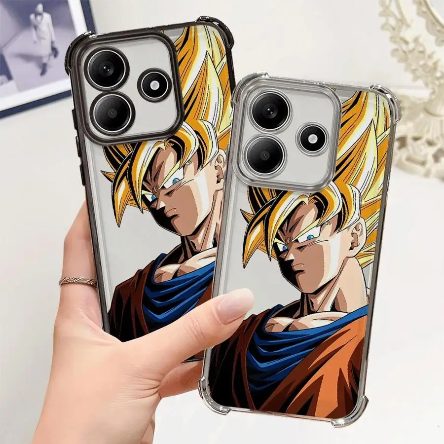 

Чехол с рисунком Dragon Ball для Xiaomi Redmi A3 14C A3X A5 13C K80 Pro K80 5G, мягкий чехол