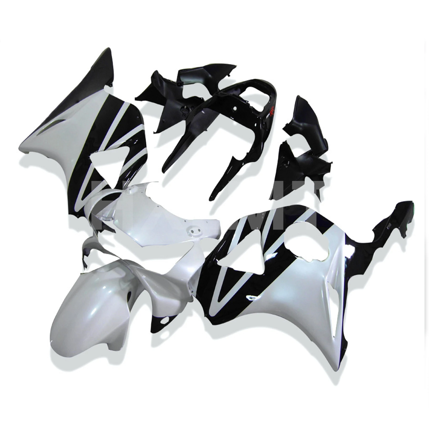 Injection Body For HONDA CBR 900 White Black 954 RR CC 954RR 900RR CBR954 RR CBR954RR 02 03 CBR900RR 2002 2003 Fairing