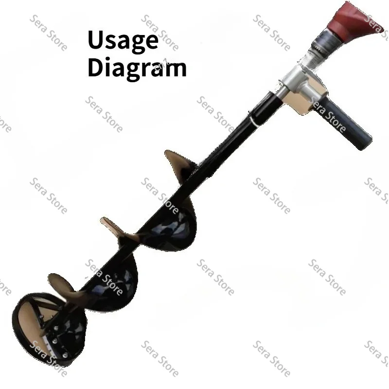 Ice Drill Bit Accessories Electric Drill Adapter Hex Adapter Drill Bit Handle 18mm/20mm Hand Crank Conversion Head