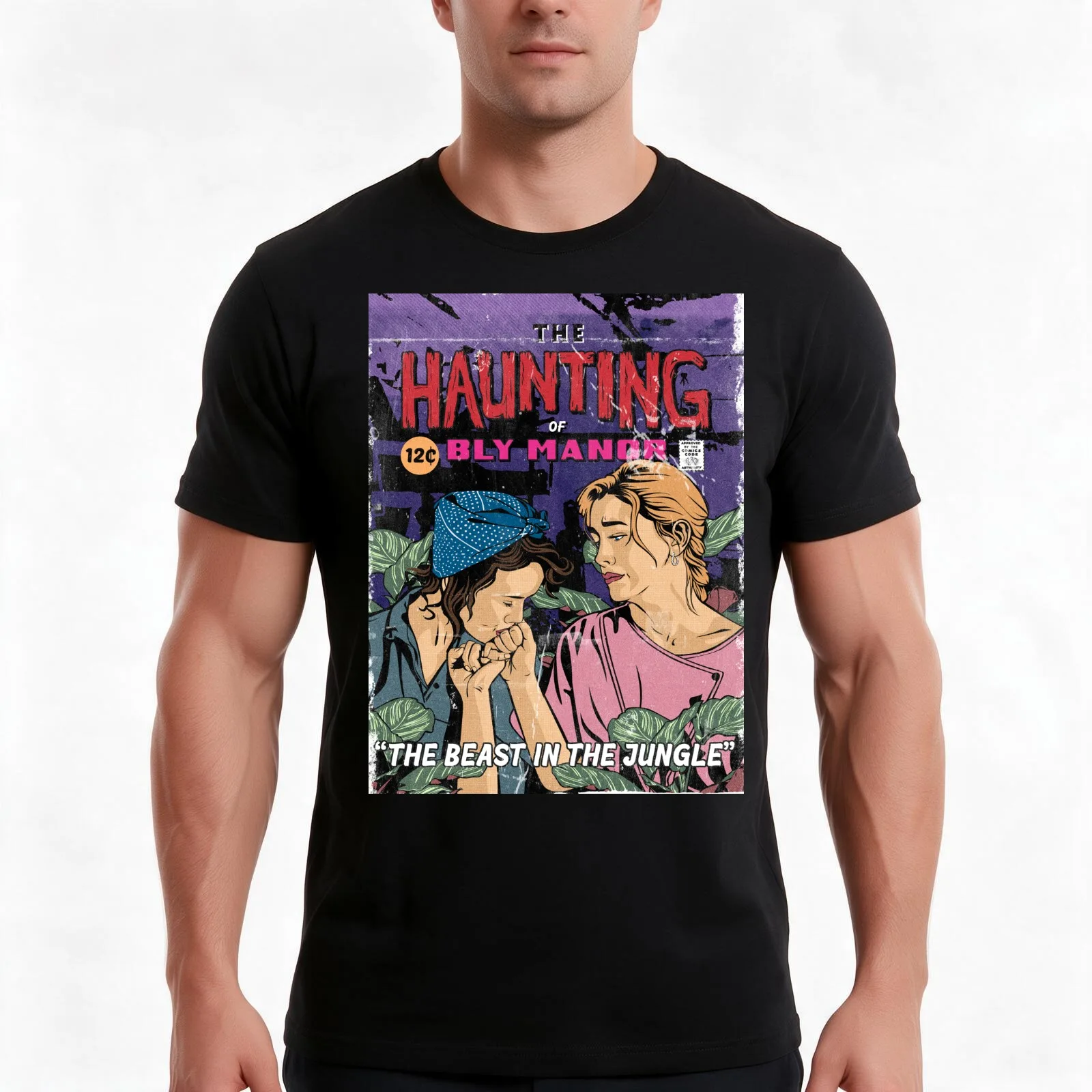 The Haunting of Bly Manor: The Beast in the Jungle T-Shirt, Summer Casual Cotton Tee, Oversized Streetwear Tops, 100% Cotton