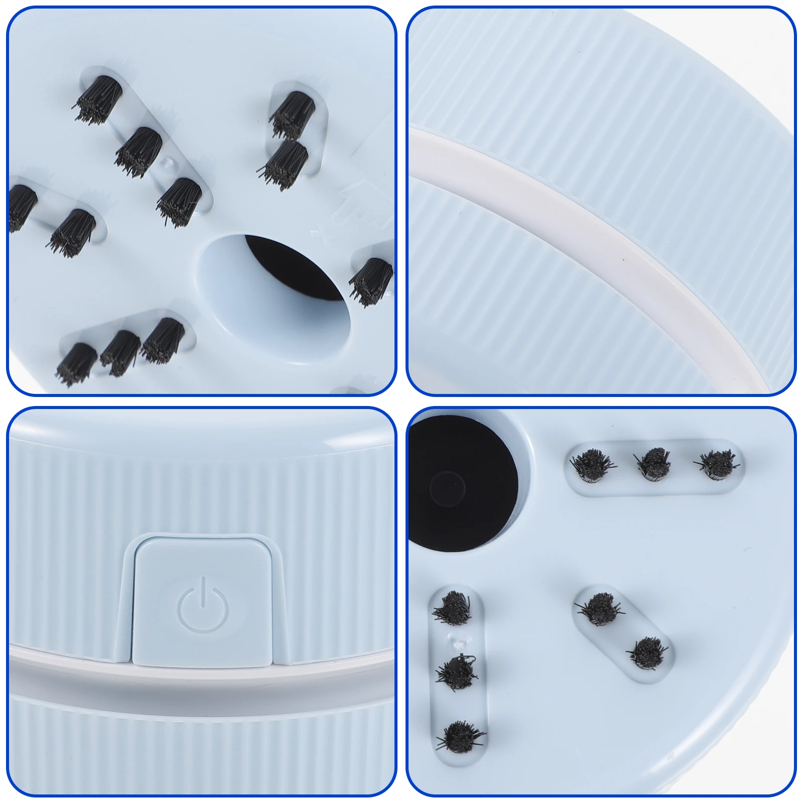 

2 Pcs Handheld Vacuum Cleaner Cordless Mini Tabletop Small Carpet Crumb Dust Collector Portable