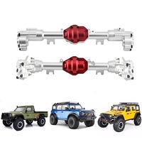 Front and Rear Metal Axle Housing for 1/8 YK4081 4082 4083 Absima Sherpa RC Car Upgrade Spare Parts