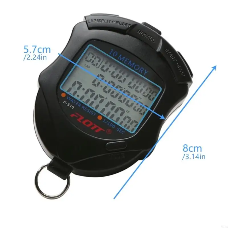 M7DA Digital Stopwatches with Countdown Timer Waterproof Stopwatches Professional