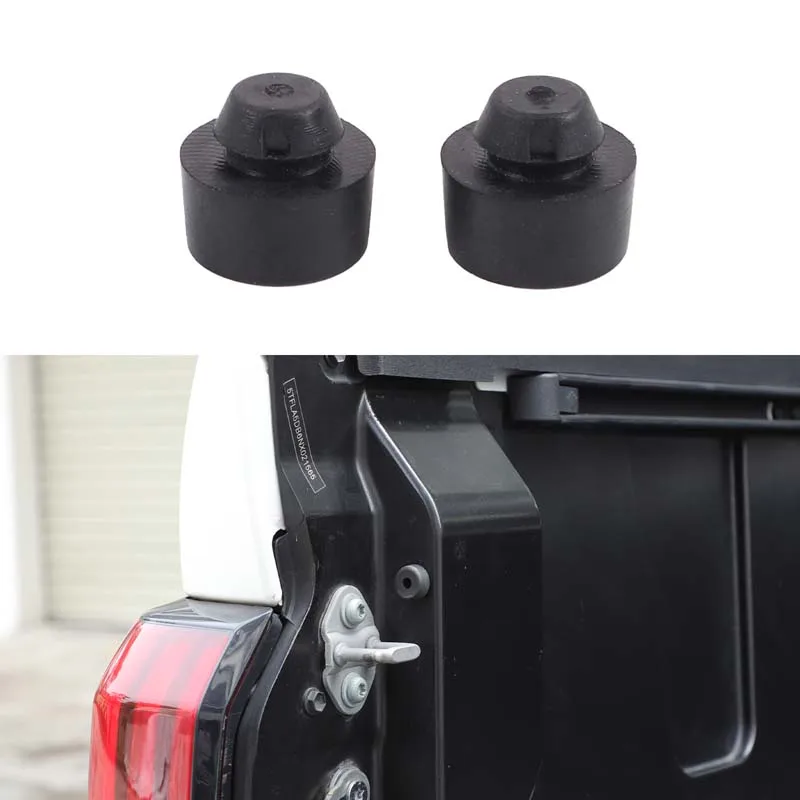 

2Pcs TPE black For Toyota Tundra 2022+ car tailgate buffer pad car protection modification accessories OE: 9054111015