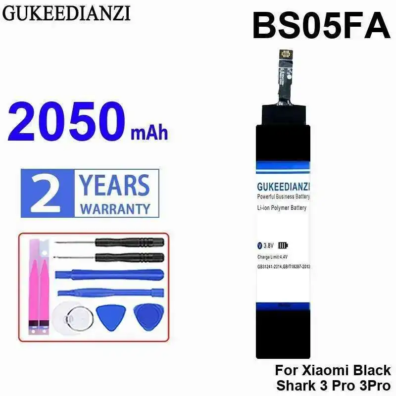 

Reliable Power Supply Mobile Phone Battery For Xiaomi Black Shark 3 Pro 3Pro BS05FA 2050Mah
