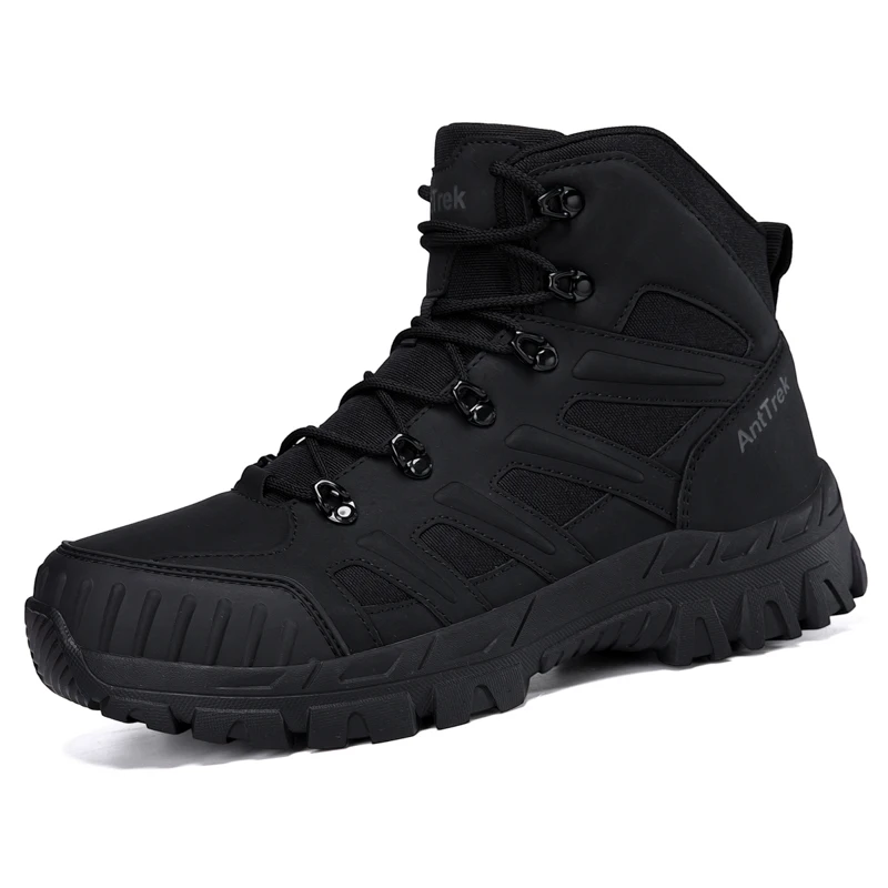 Men Trekking Hunting Shoes Brand Tactical Boots Waterproof Outdoor Hiking Shoes Male Anti-slip Climbing Shoes Motocycle Boots