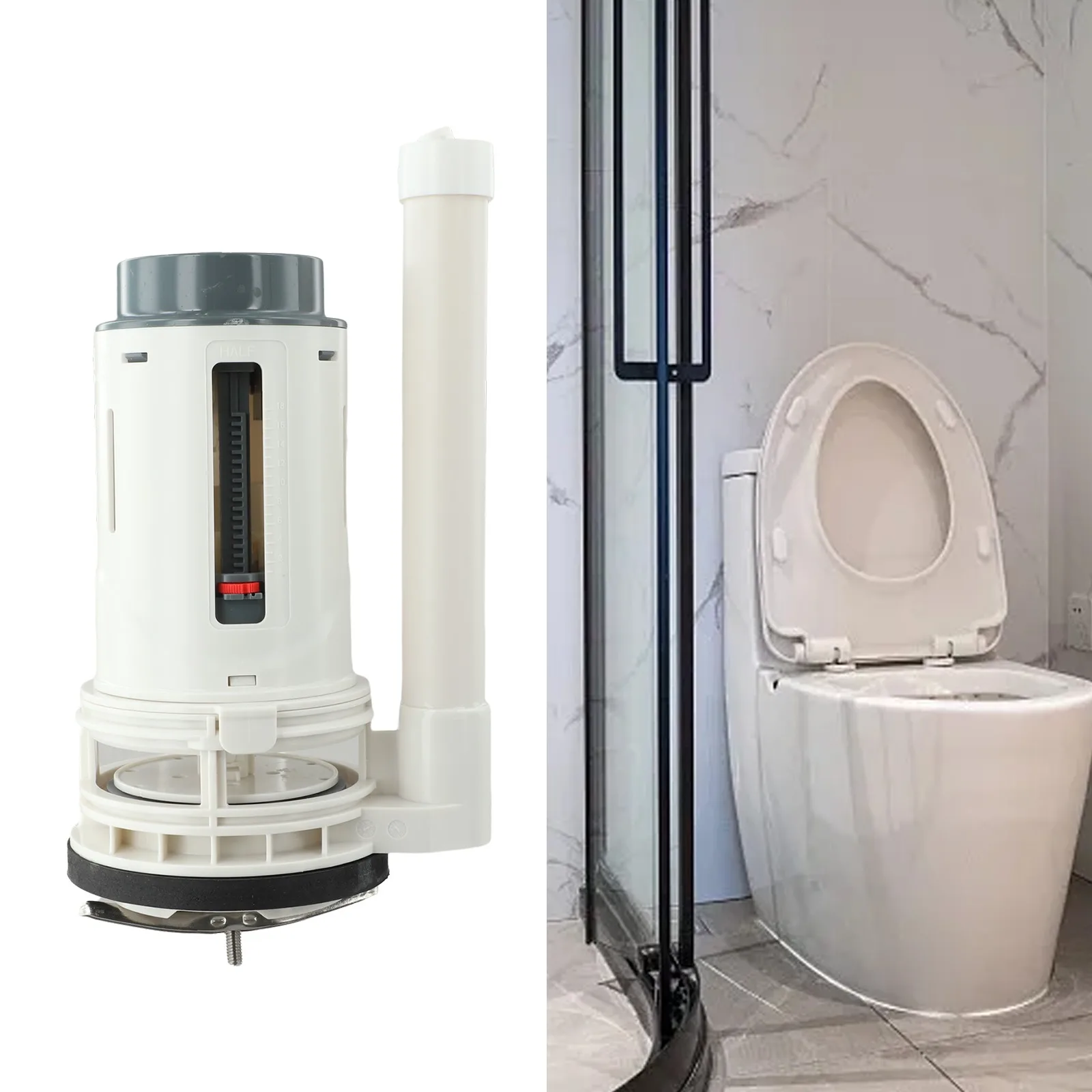Cost Effective Toilet Replacement Efficient Flush Valve As Shown Dual Flush System 304 Stainless Steel Cost Effective Solution