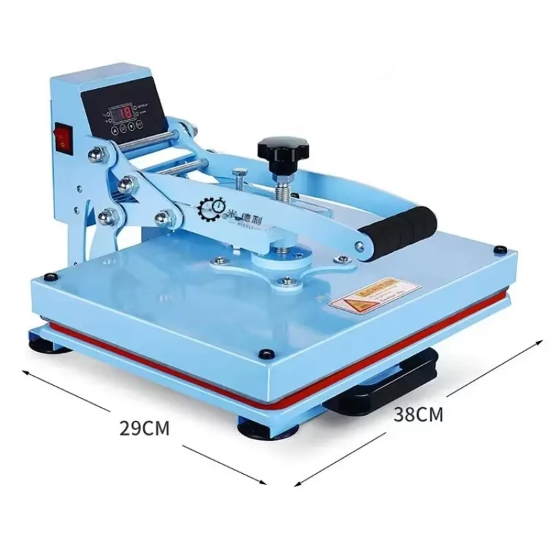 

W Customized 29*38cm 12\"15\" Push-Pull Flat Press Machine Heat Transfer Printing For Clothing 220V Drill Press Machine 1 Year