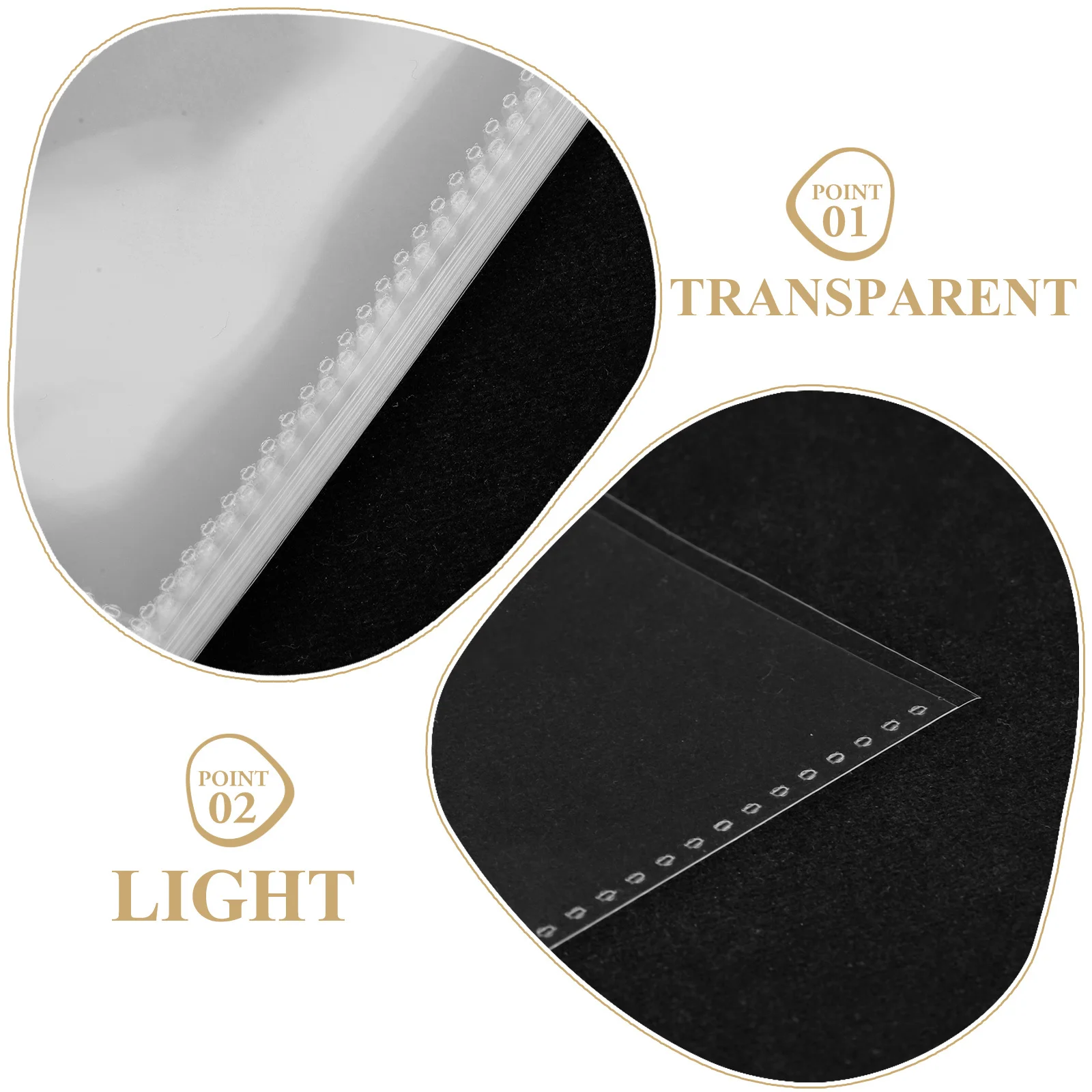 

25 Sheets Envelope Insert Money Envelopes for Cash Saving Notebook Pvc Multi-functional Binder Organizer