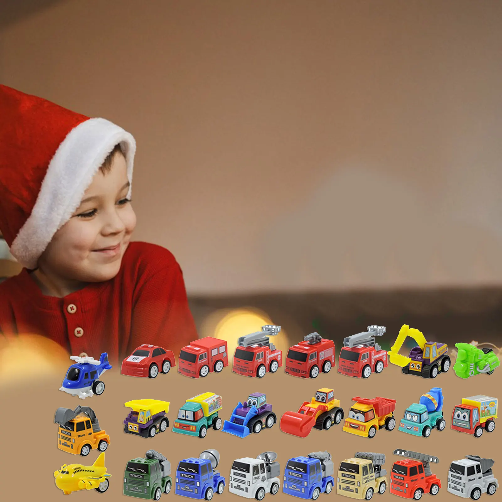 Ensemble de minuterie de sable, compte à rebours de noël, boîte de calendrier de l'avent, jouet Surprise de 24 jours, poupées de déballage pour enfants, minuterie amusante, horloge numérique