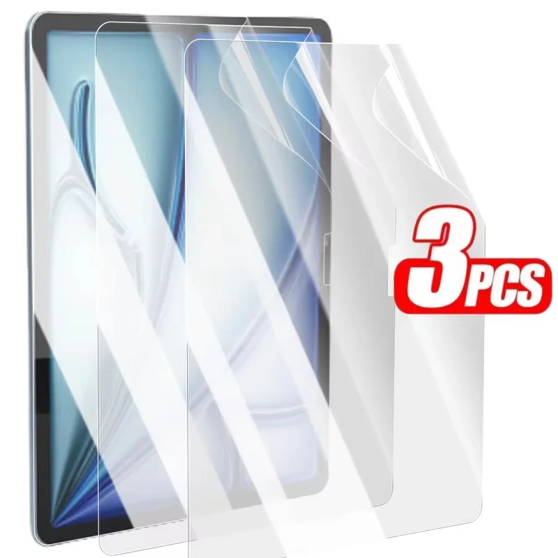 

3pcs Soft PET Screen Protector For iPad 10th 9th 8th 7th 6th 5th Pro 11 2022 Tablet Protective Film For iPad Mini 6 Air 5 4 3 2