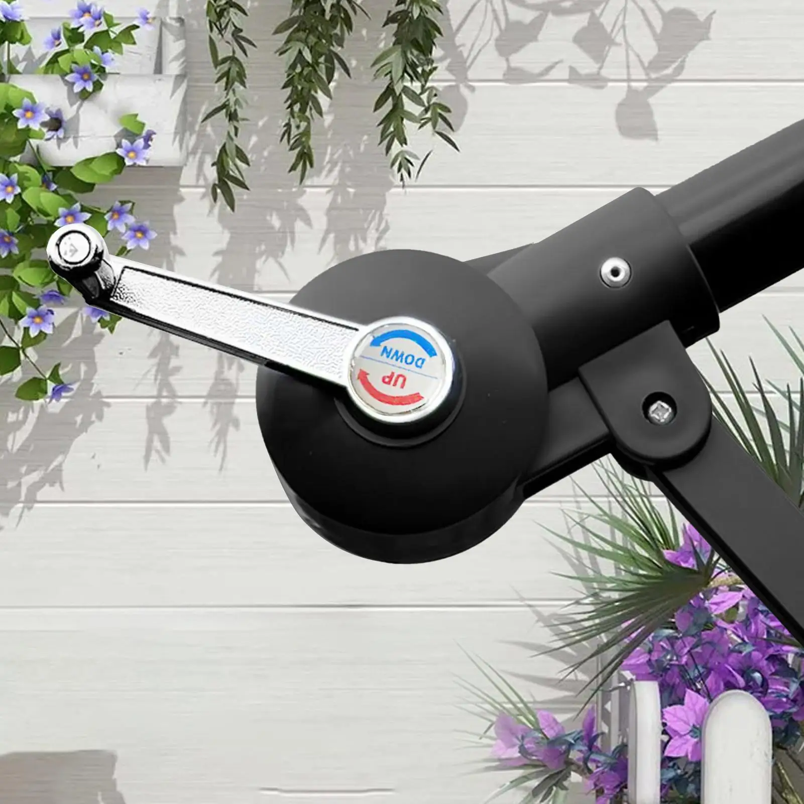 Umbrella Crank Replacement Parasol Replacement Part Outdoor Umbrella Crank with Cord Garden Sunshade Accessories