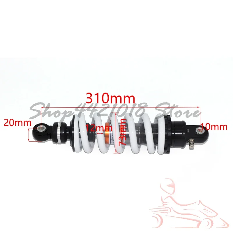 310mm Motorcycle Rear Shock 310 Absorber Damping Adjustable Dirt Pit Bike After The Shock for BSE T8 Kayo CRF KLX YZF