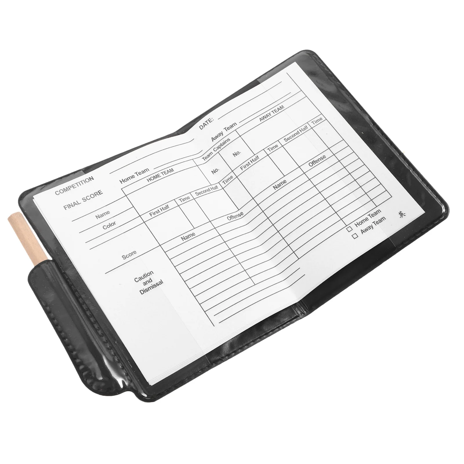 

1 set Portable Soccer Cards Multi-Function Referee Kit Professional Wallet For Yellow Red Card Storage Durable Pvc Match