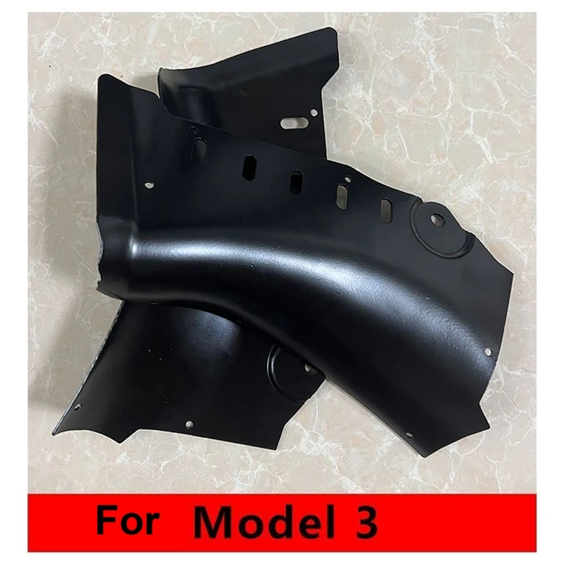 

1Set Coolant Pipe Steel Guard Plate Chassis Battery Guard Plate Modification Accessories For Tesla Model 3