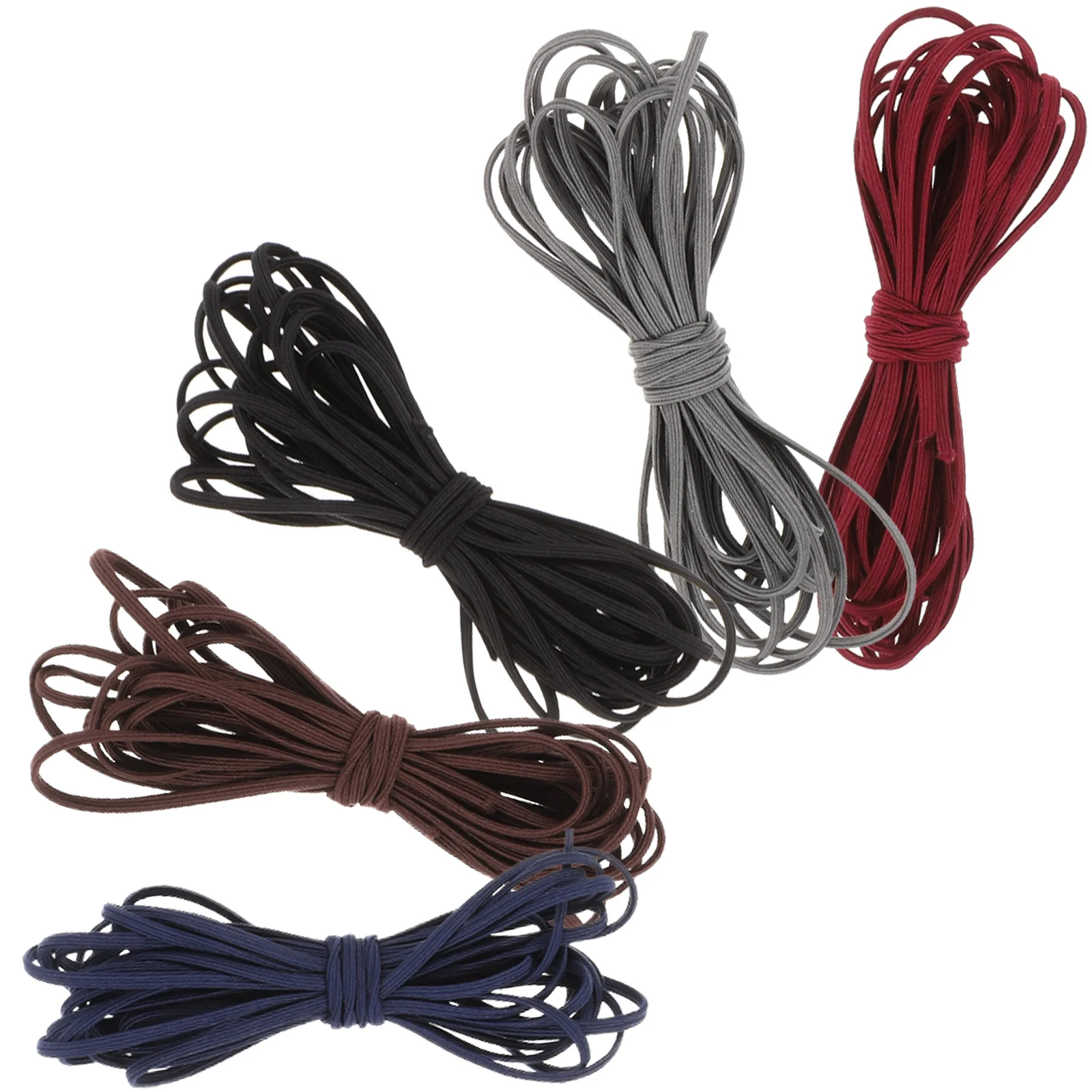 

5pcs Elastic Cord for Bracelets DIY Jewelry Making Stretchy String Wire Thread Rubber Bands Hair Accessories Beading Craft