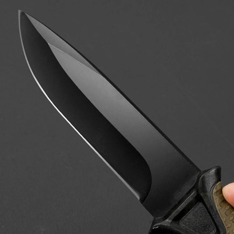 High Hardness Outdoor Survival Knife With Sheath, Portable Camping Hunting Knife, Multi-Purpose Edc Military Tactical Knife