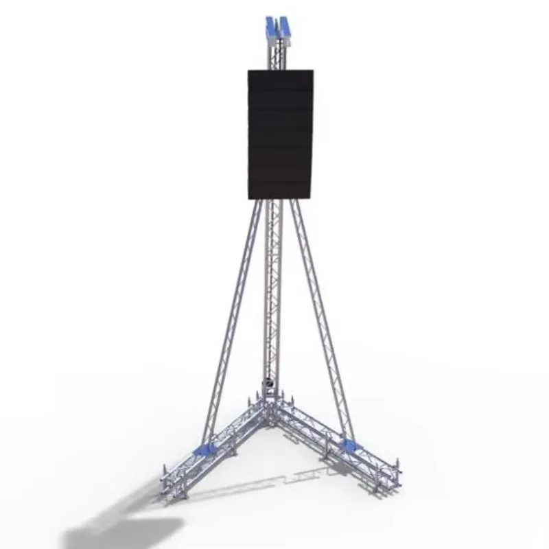 【Direct Factory Sale】Quick Install Hanging Sound And Speaker Truss, Line Array Truss For Sale