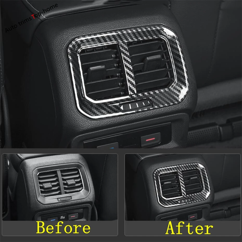 Door Handle Clasing Bowl Water Cup Holder Air Outlet AC Vent Cover Trim For Volkswagen VW Tiguan MK2 2016 - 2023 Car Accessories