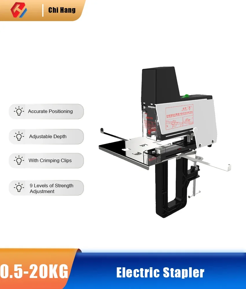 

220V Flat Needle/Saddle Needle Two Modes Convertible Saddle Stapler Binding Machine ST/1000 Electric Stapler