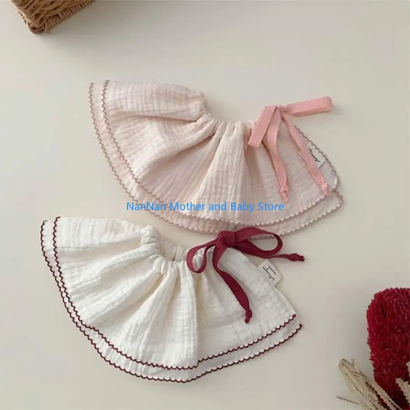 2xBaby مريلة لحديثي الولادة من القطن للتجشؤ مع رباط قابل للتعديل #5