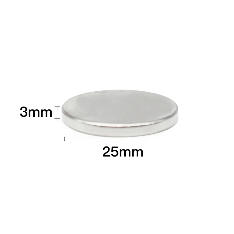 2~50PCS 25x3mm Round Rare Earth Neodymium Magnet 25mm x 3mm Search Magnet Strong Disc Permanent Magnet 25*3 mm