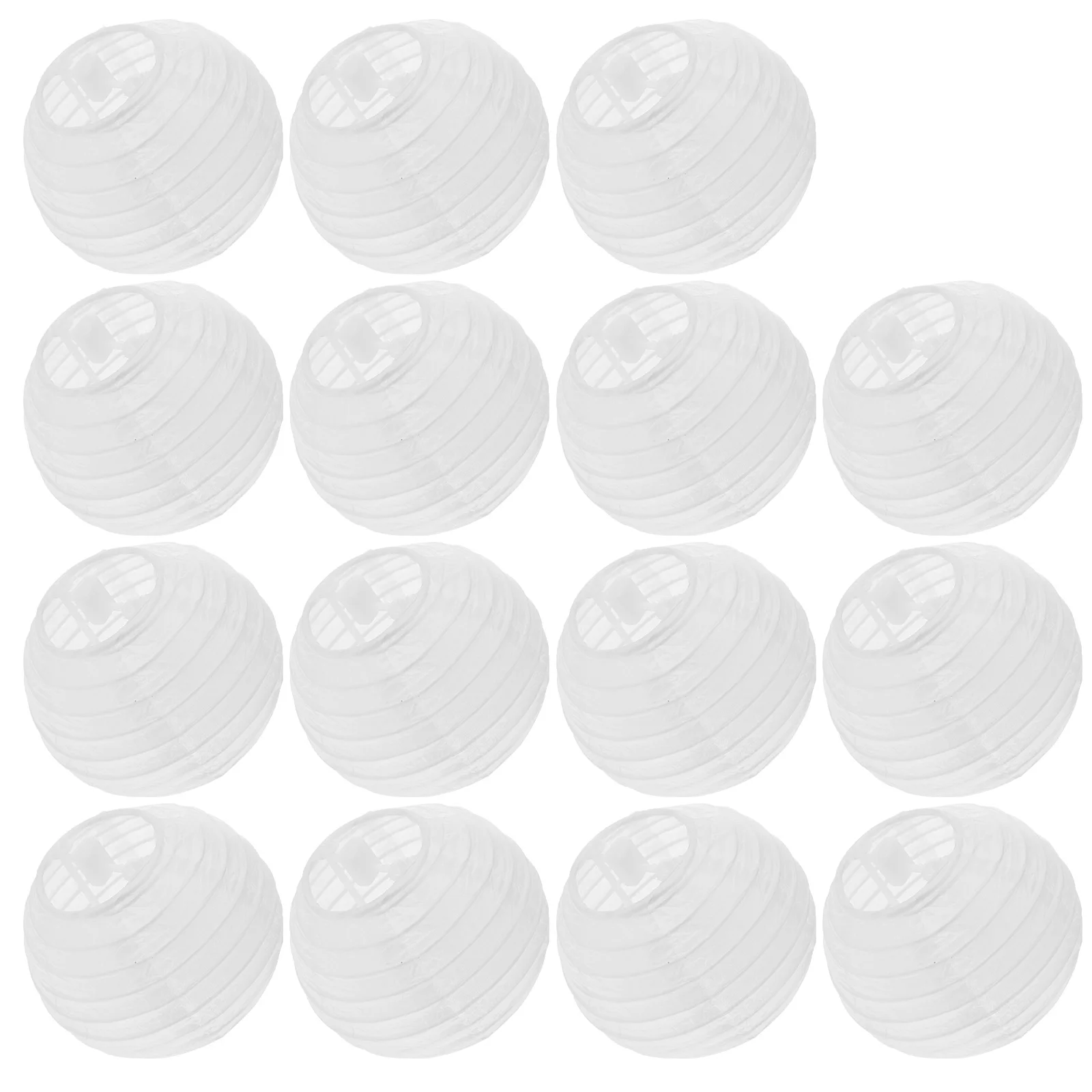 

15 Pcs Round Paper Lantern Decorative Hanging Ball Party Supplies DIY Light Weight Reusable Wedding Festival Home Bar