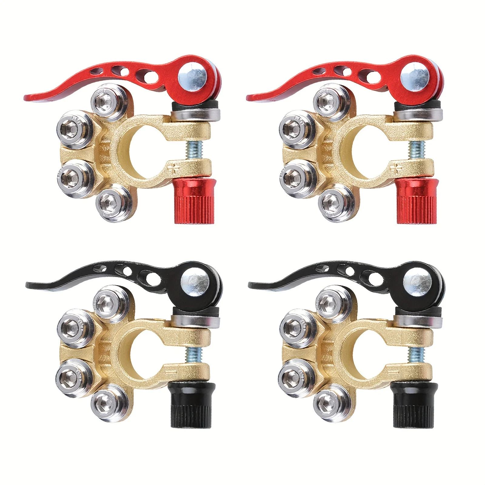 Clip de démontage de batterie à dégagement rapide pour bornes de batterie de voiture, modification des trous de connecteur de borne de batterie