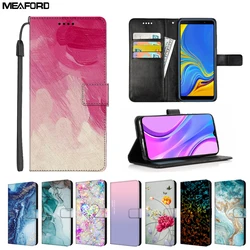 Leather Flip Covers For Oneplus 3 3T 5 5T 6 6T 7 7T Pro Cases Marble Wallet Book Stand Card Covers For Oneplus 11R 11 R 5G 9 10R