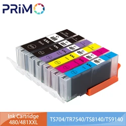 PGI-480 CLI-481 PGI-480XXL CLI-481XXL Ink Cartridge for Canon PIXMA TS704 TR7540 TR8540 TS6140 TS6340 TS9540 TS8140 TS8340