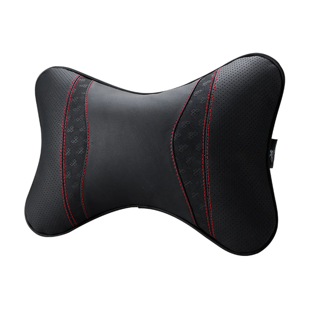 

Car Seat Neck Cushion Black Auto Headrest Pillow Support Rest Cushion Car Seat Accessories for Driving