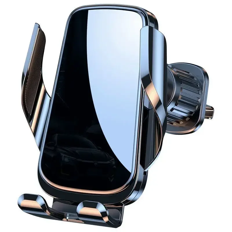 Suction cup car wireless charging mobile phone holder center console horizontal and vertical screen barb anti-shake automatic