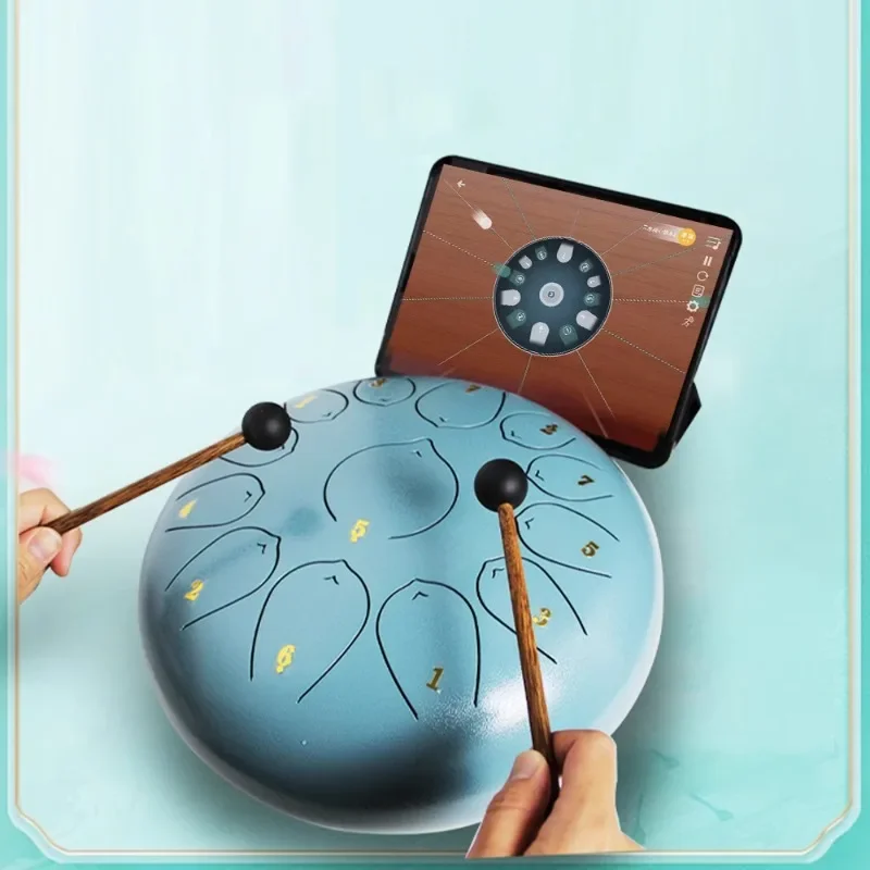 13-tone professional-grade color empty drum, simple hand disc drum