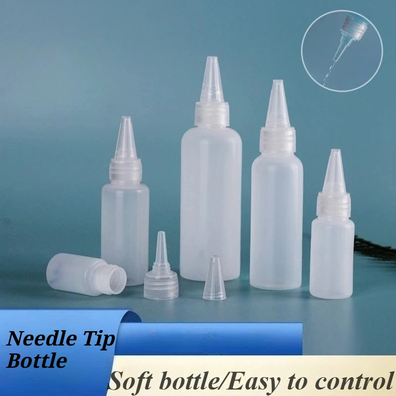 5-3-1-шт-10-мл-30-мл-50-мл-100-мл-Пустой-пластиковый-флакон-аппликатор-из-ПЭ-с-дозатором-и-насадкой-для-клея-краски