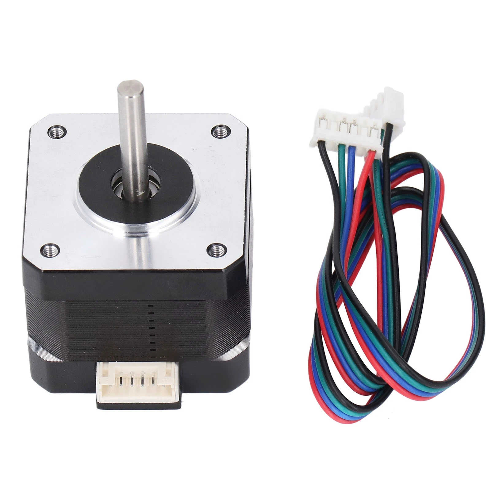 42 Stepper Motor 2 Phase High Temperature Resistant Carbon Steel Low Noise High Torsion 3D Printer Stepping Motor with Cable