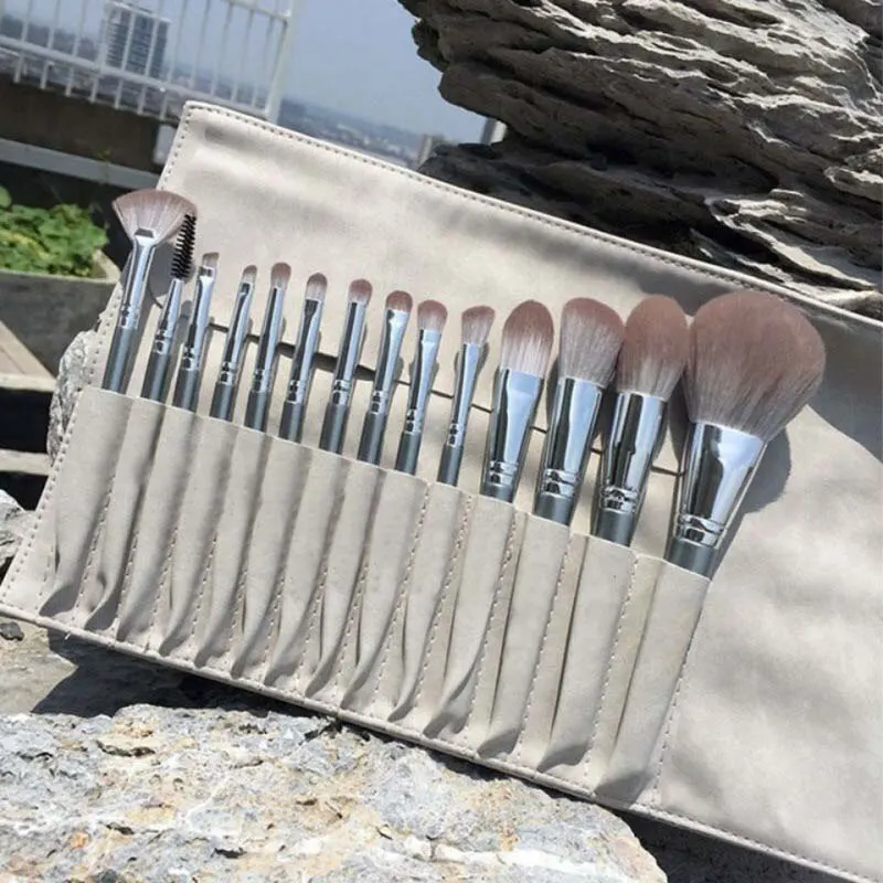 14pcs Makeup Brushes Set Affordable Student Professional Makeup Tools Super Soft Bristles With Makeup Brush Storage Bag