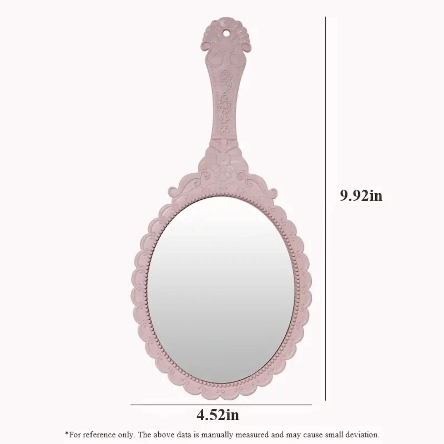 Vintage Handheld Makeup Mirror | Cosmetic Vanity Beauty Tool