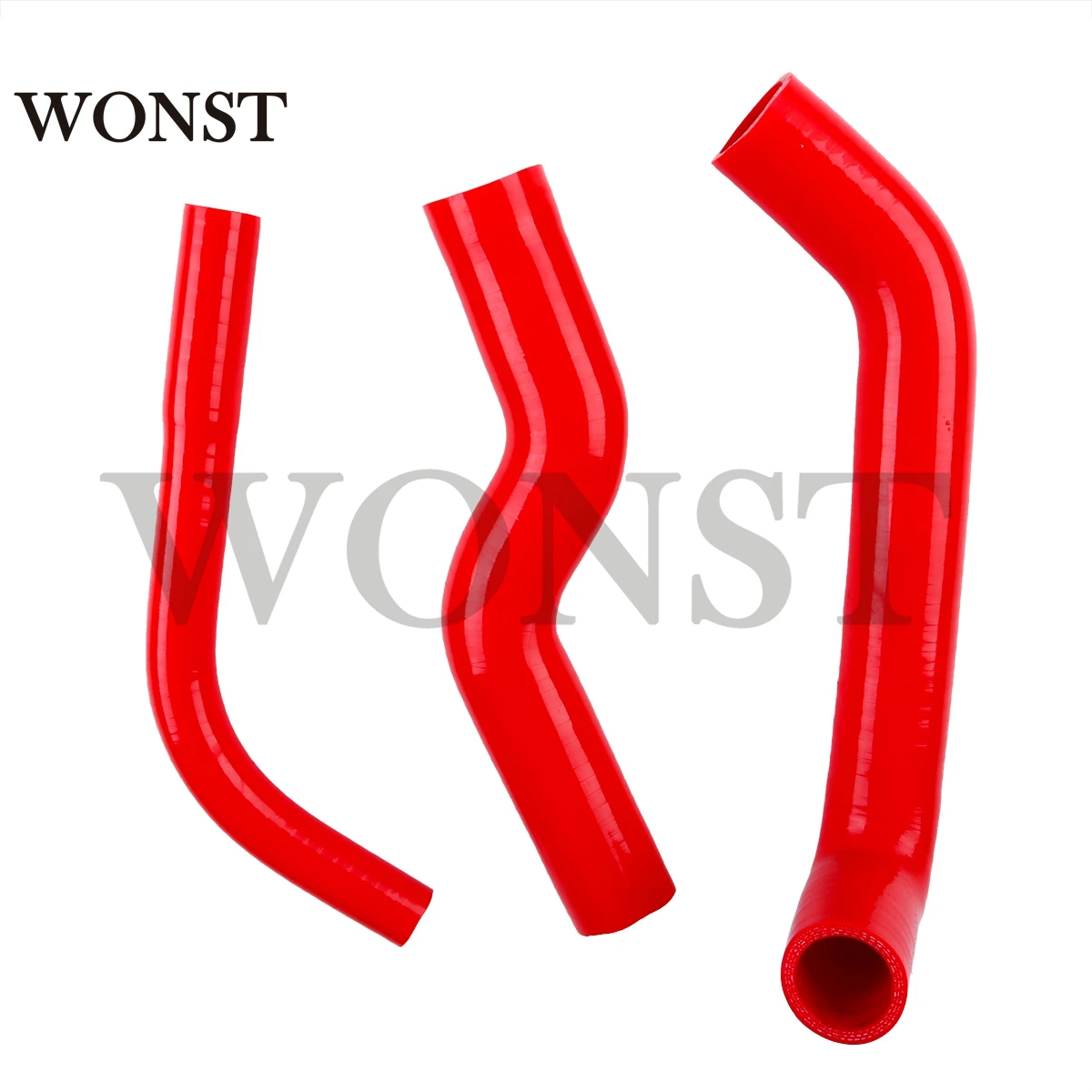 

For Autobianchi A112 3-7 series 900 1000 1050 Fiat Lancia A 112 S3 S4 S5 Silicone Radiator Hoses Kit Silicon Tubes 3Pcs