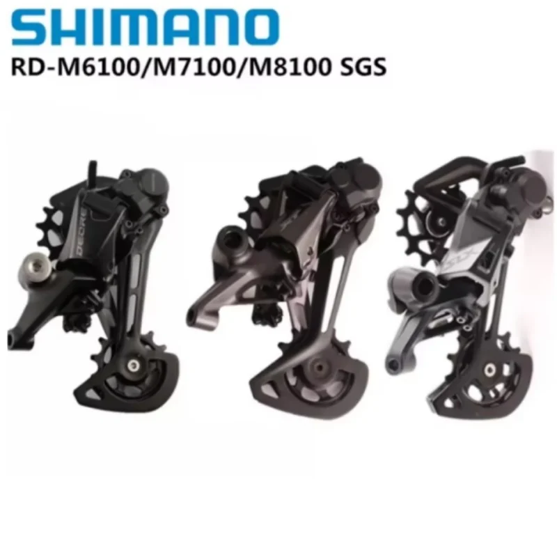 

SHIMANO XTR M9100 XT M8100 M8120 SLX M7100 M7120 Deore M6100 SGS 12S Задние переключатели с длинным каркасом для горного велосипеда SGS MTB