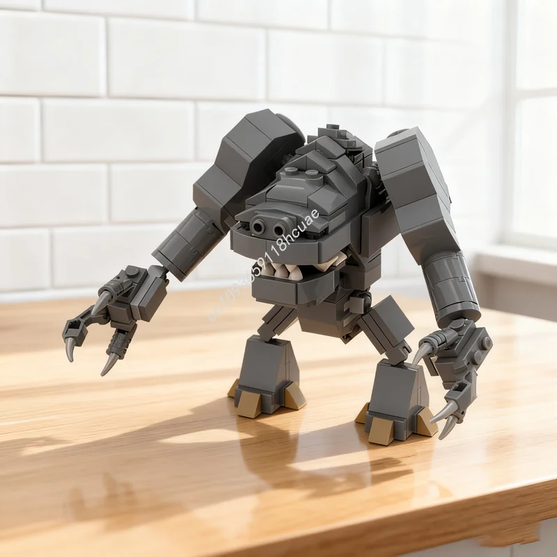 233 pièces MOC gris Rancor étoile bataille modèle blocs de construction Architecture cadeaux de noël assembler des jouets bricolage brique enfants anniversaire