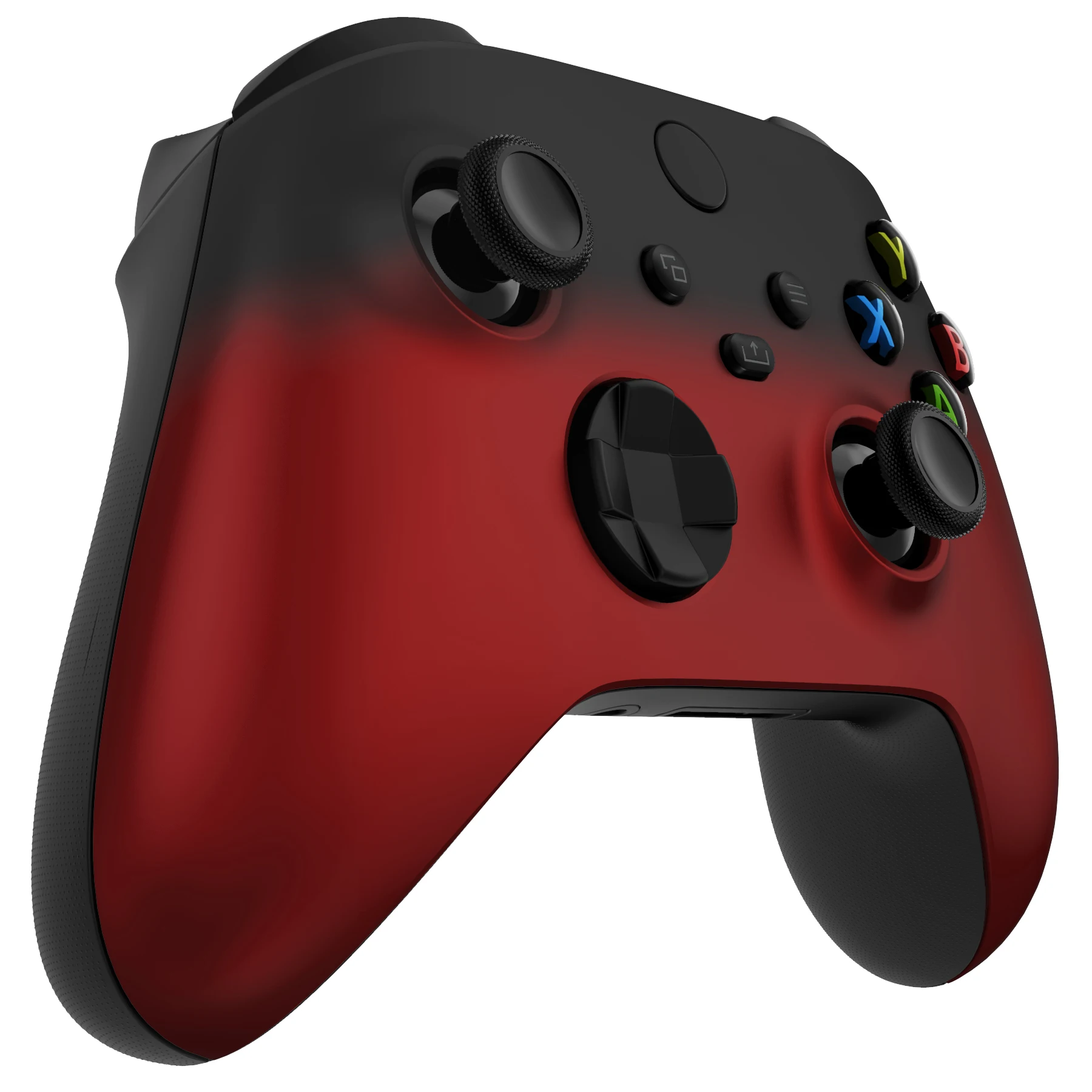 eXtremeRate Replacement Faceplate Housing Shell Case for Xbox Core Wireless Controller ( Xbox Series X/S ) - Shadow Red